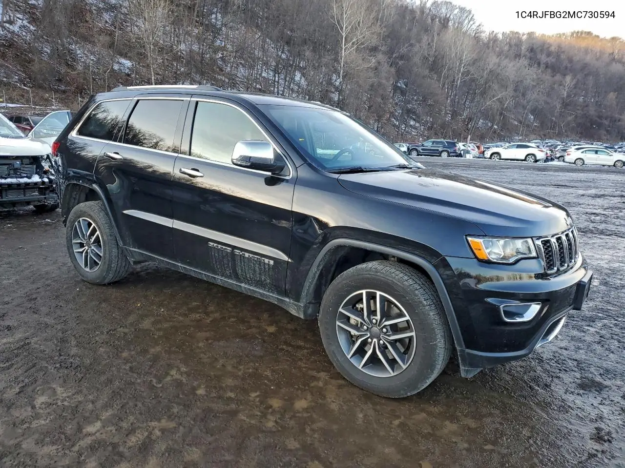 1C4RJFBG2MC730594 2021 Jeep Grand Cherokee Limited