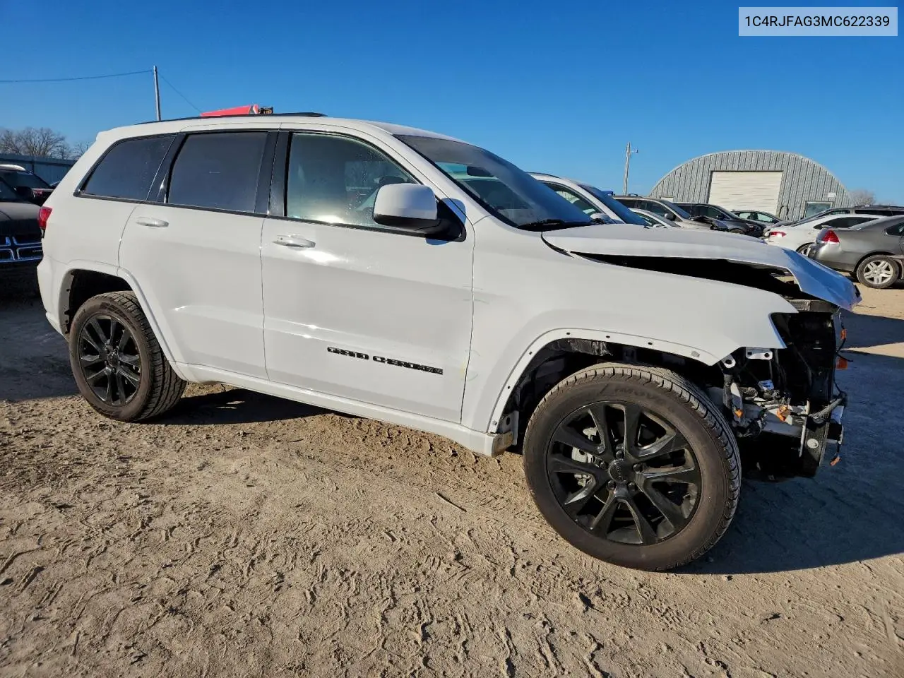 1C4RJFAG3MC622339 2021 Jeep Grand Cherokee Laredo