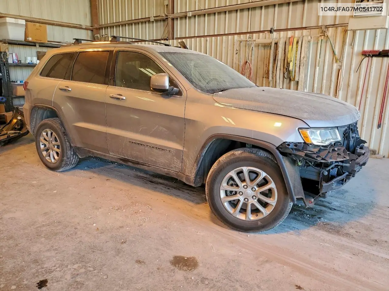1C4RJFAG7MC541702 2021 Jeep Grand Cherokee Laredo