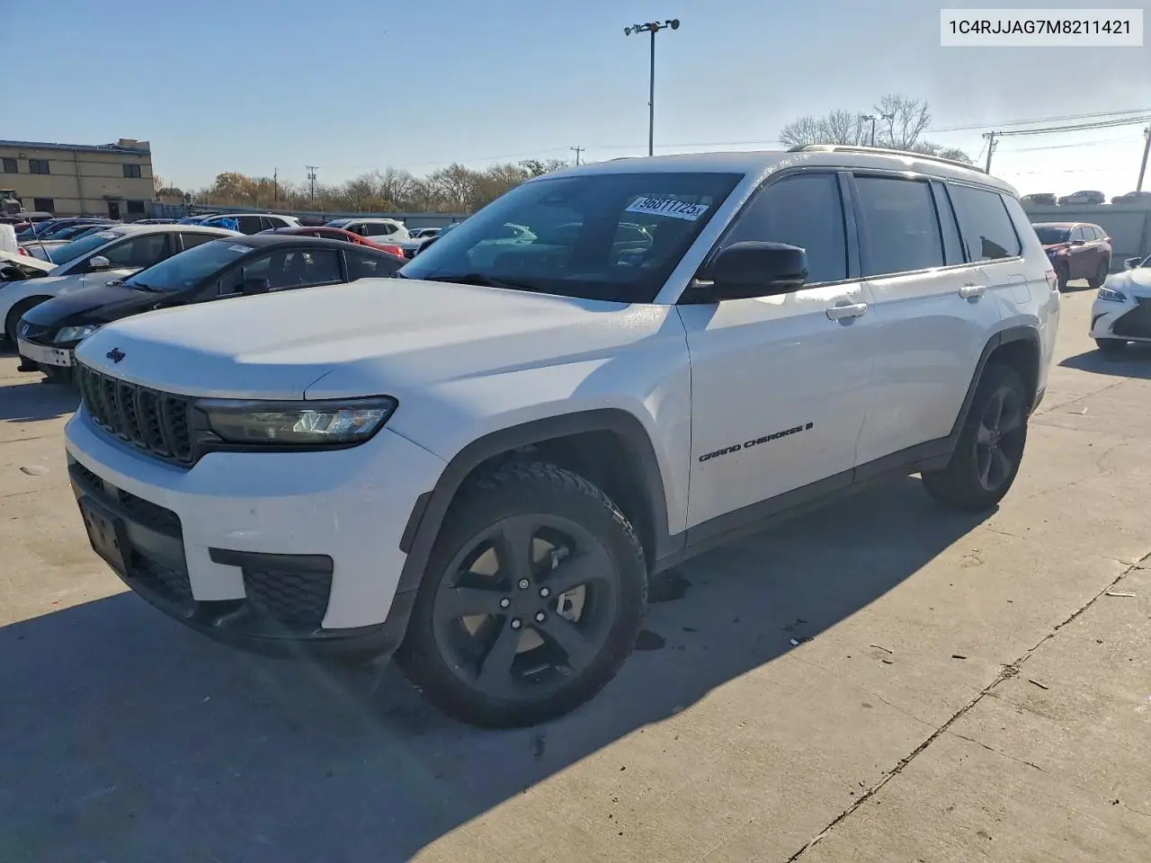 1C4RJJAG7M8211421 2021 Jeep Grand Cherokee L Laredo