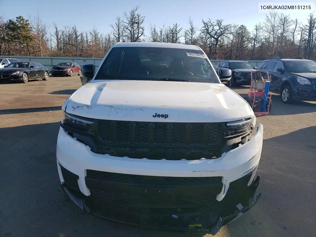 1C4RJKAG2M8151215 2021 Jeep Grand Cherokee L Laredo