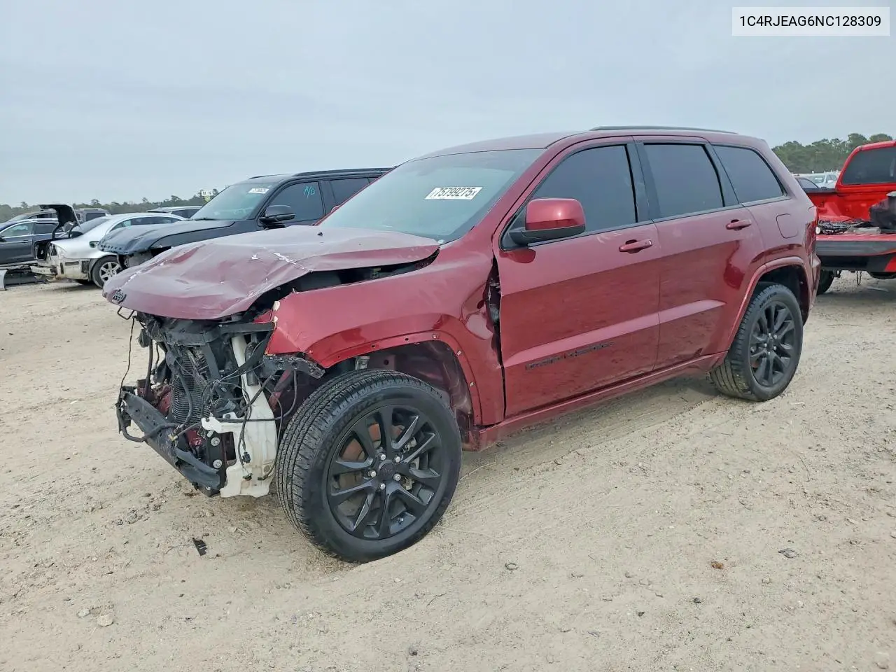 1C4RJEAG6NC128309 2022 Jeep Grand Cherokee Laredo E