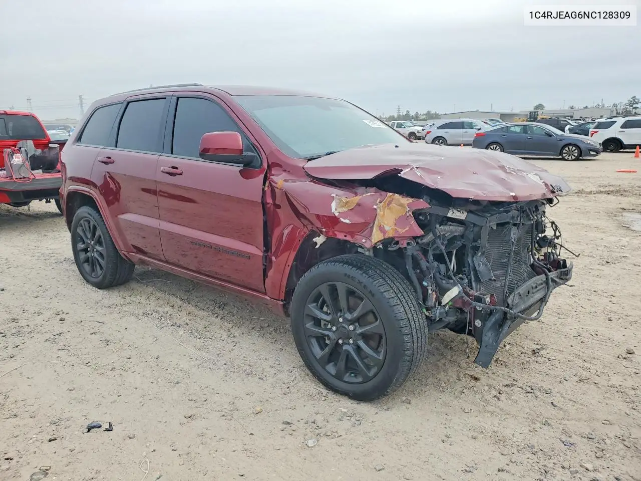 1C4RJEAG6NC128309 2022 Jeep Grand Cherokee Laredo E
