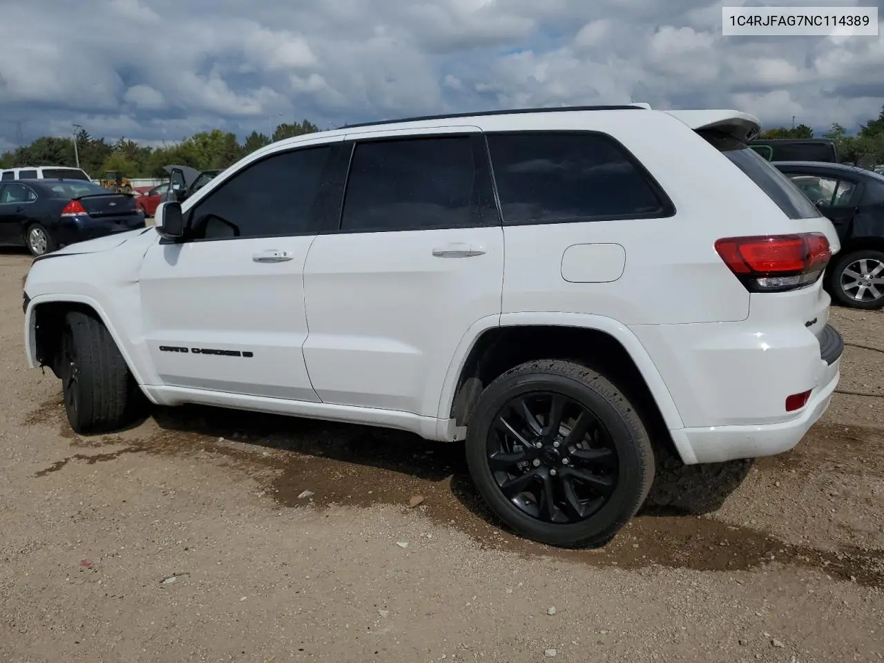 1C4RJFAG7NC114389 2022 Jeep Grand Cherokee Laredo E