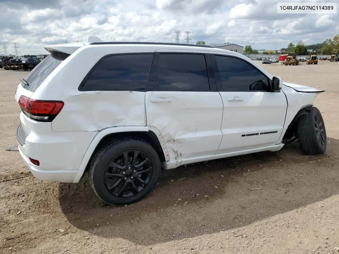 1C4RJFAG7NC114389 2022 Jeep Grand Cherokee Laredo E