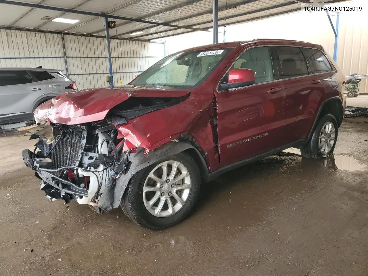 1C4RJFAG7NC125019 2022 Jeep Grand Cherokee Laredo E