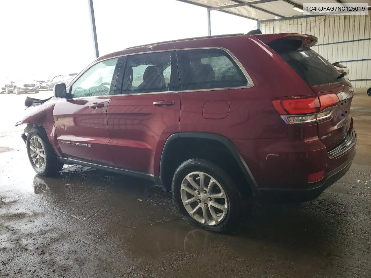 1C4RJFAG7NC125019 2022 Jeep Grand Cherokee Laredo E