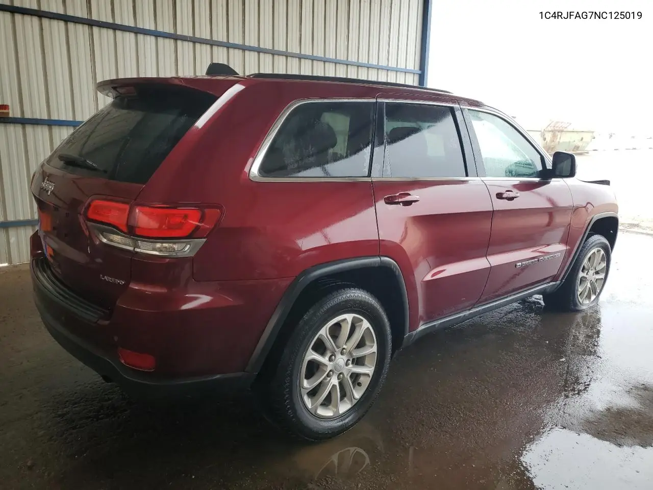 1C4RJFAG7NC125019 2022 Jeep Grand Cherokee Laredo E