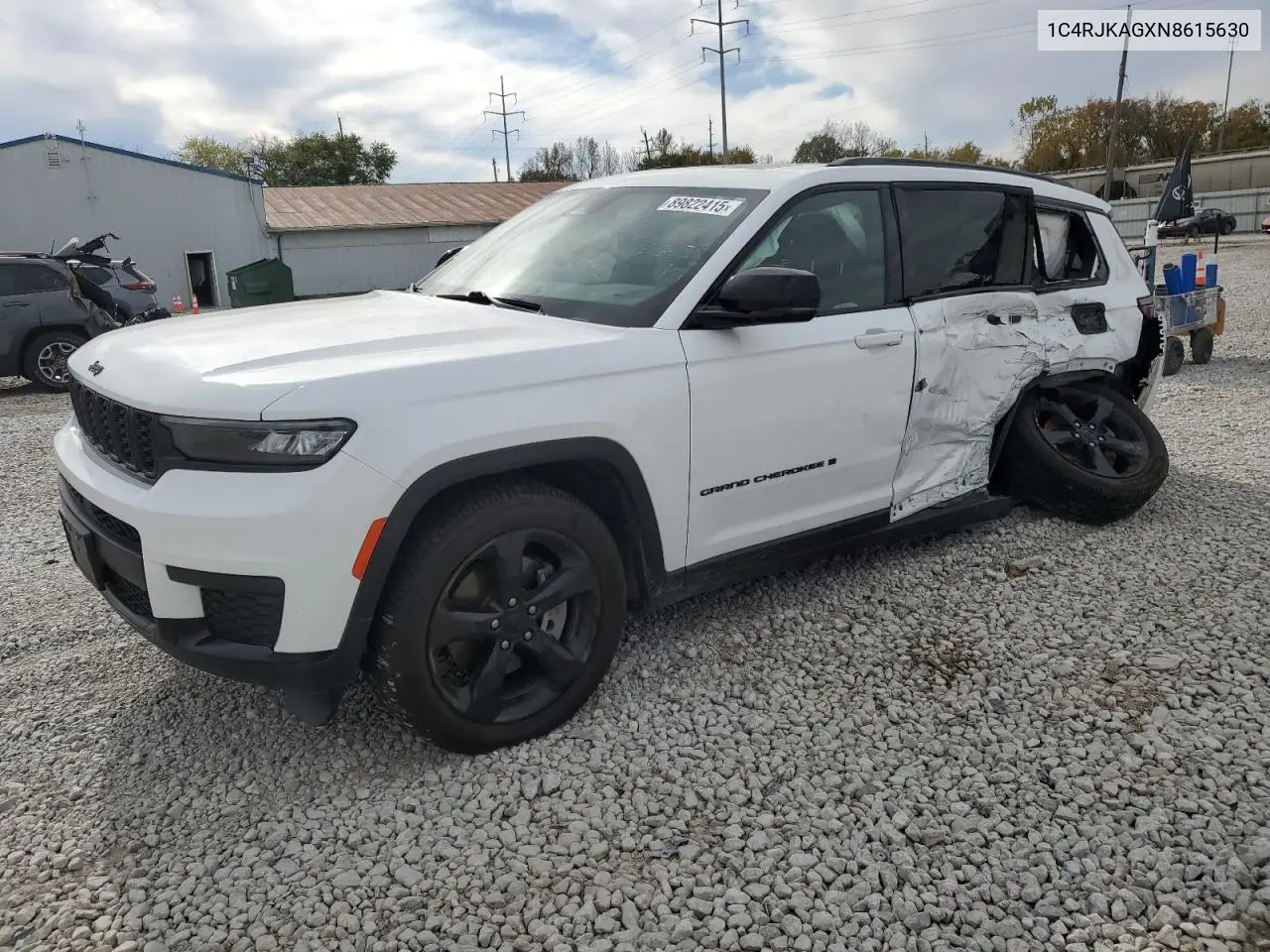 1C4RJKAGXN8615630 2022 Jeep Grand Cherokee L Laredo