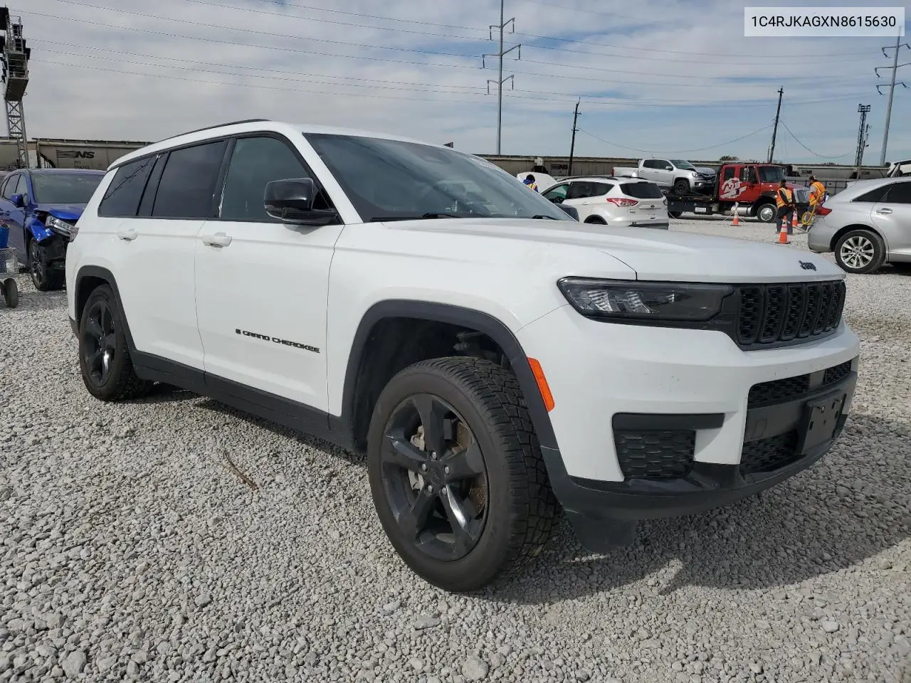1C4RJKAGXN8615630 2022 Jeep Grand Cherokee L Laredo