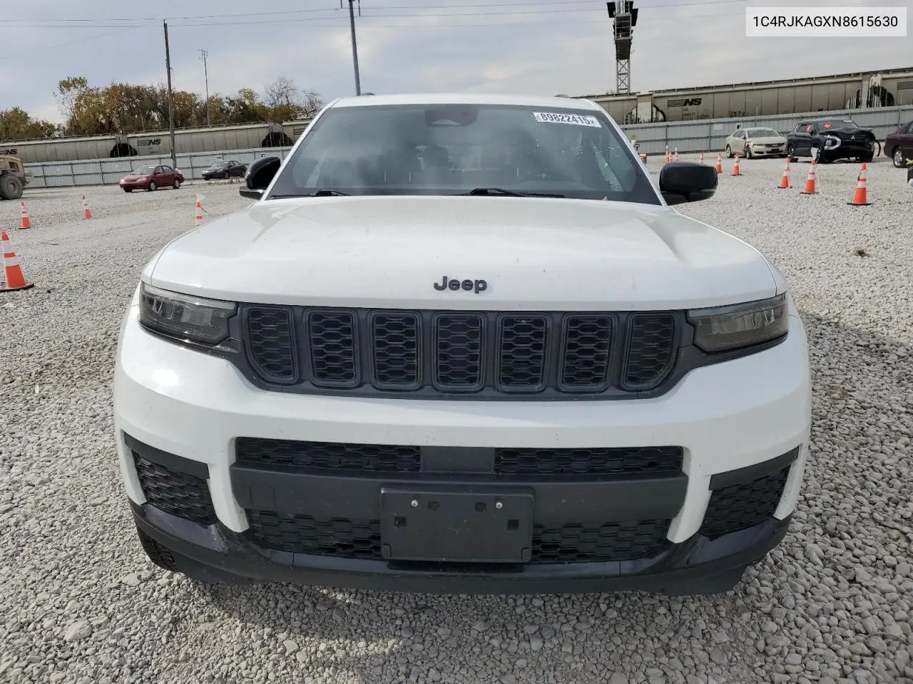 1C4RJKAGXN8615630 2022 Jeep Grand Cherokee L Laredo