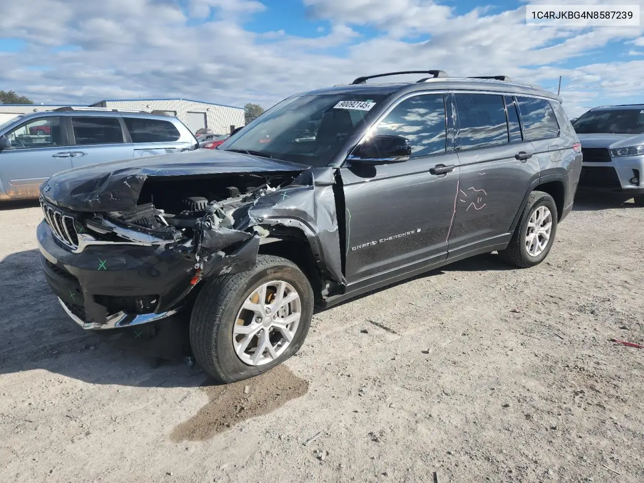 1C4RJKBG4N8587239 2022 Jeep Grand Cherokee L Limited