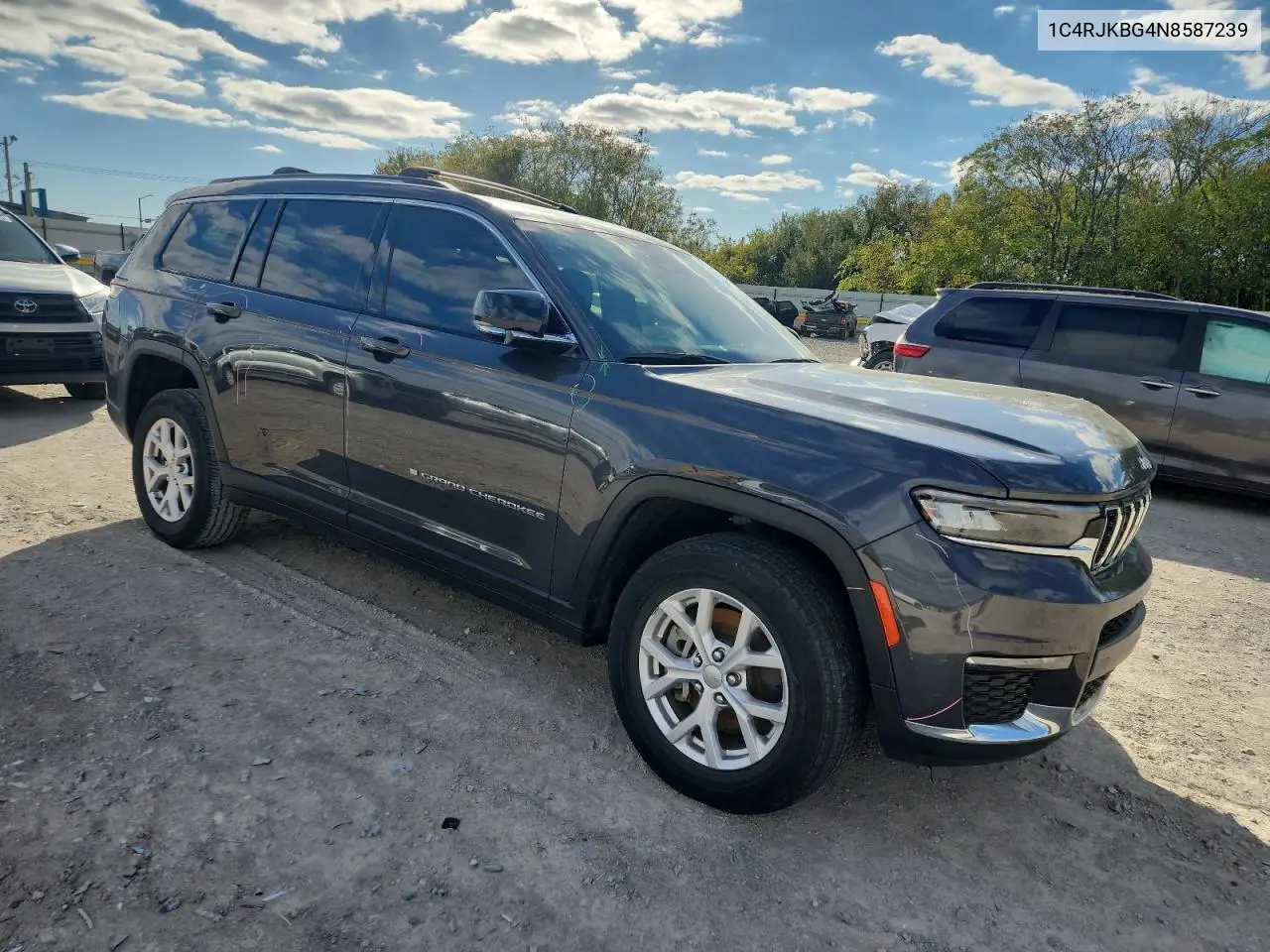 1C4RJKBG4N8587239 2022 Jeep Grand Cherokee L Limited