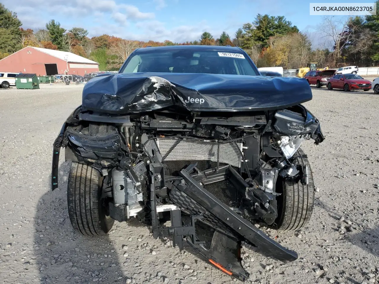 1C4RJKAG0N8623705 2022 Jeep Grand Cherokee L Laredo