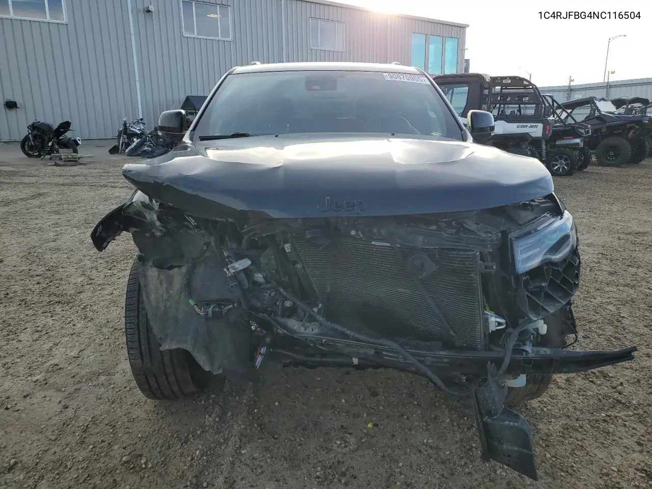 1C4RJFBG4NC116504 2022 Jeep Grand Cherokee Limited