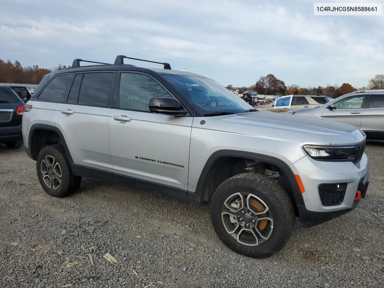 1C4RJHCG5N8588661 2022 Jeep Grand Cherokee Trailhawk