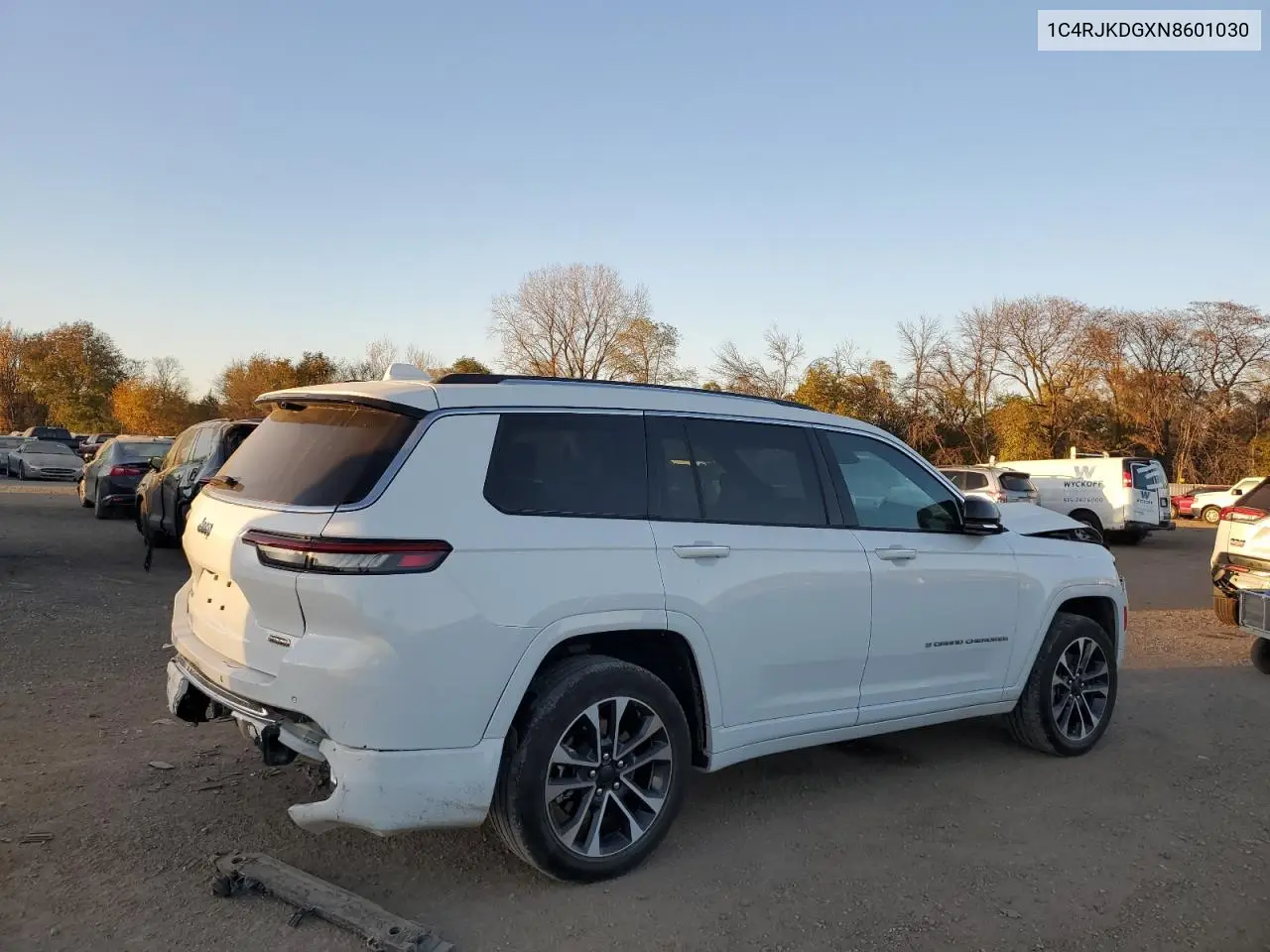 1C4RJKDGXN8601030 2022 Jeep Grand Cherokee L Overland