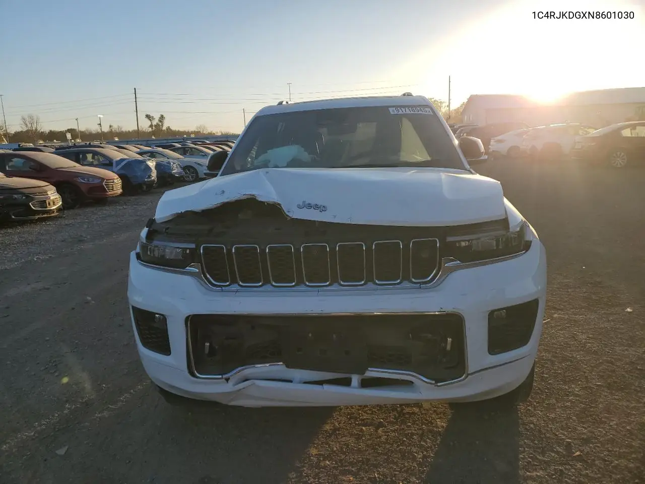 1C4RJKDGXN8601030 2022 Jeep Grand Cherokee L Overland