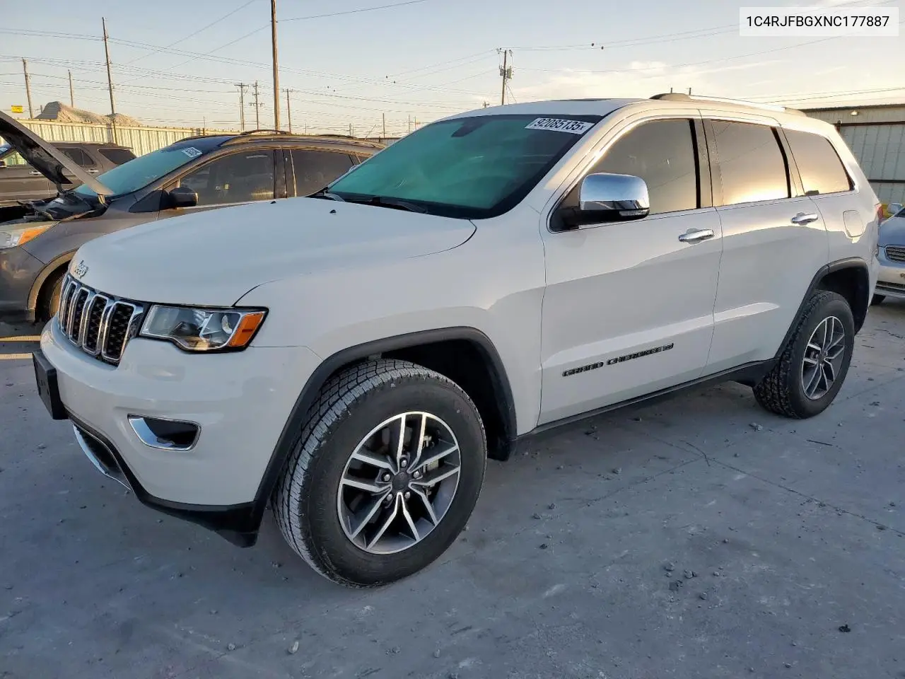1C4RJFBGXNC177887 2022 Jeep Grand Cherokee Limited