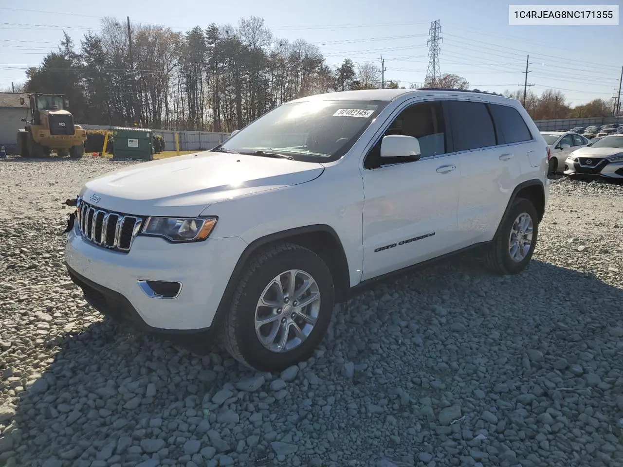 1C4RJEAG8NC171355 2022 Jeep Grand Cherokee Laredo E