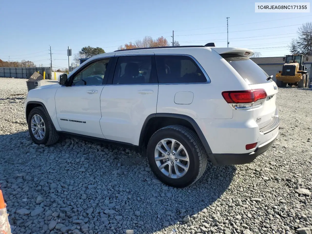 1C4RJEAG8NC171355 2022 Jeep Grand Cherokee Laredo E