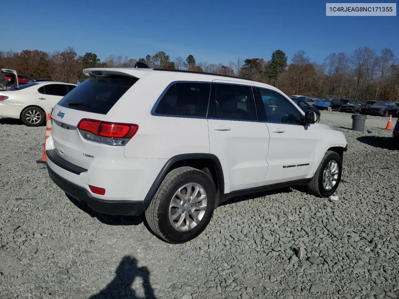1C4RJEAG8NC171355 2022 Jeep Grand Cherokee Laredo E