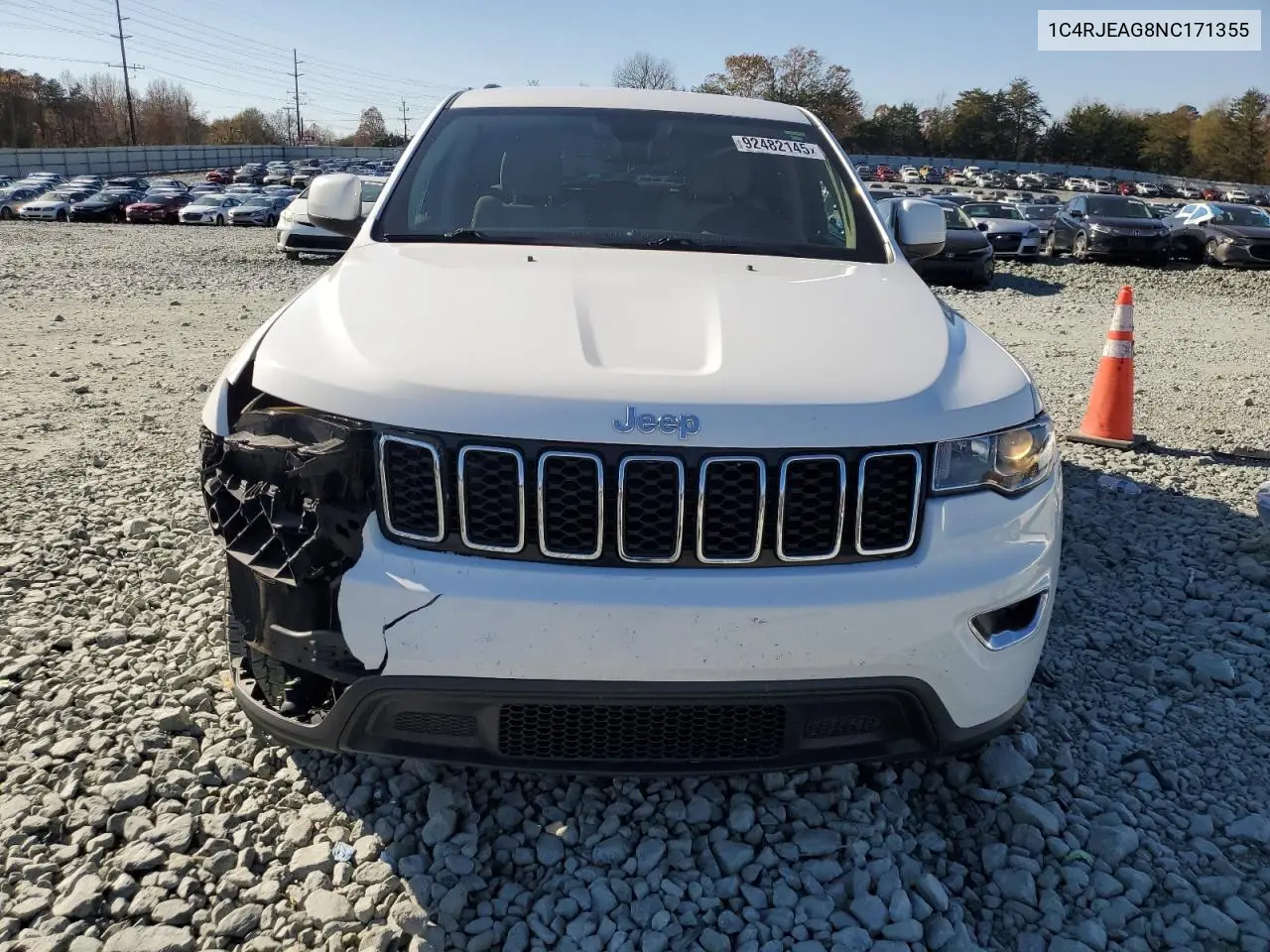 1C4RJEAG8NC171355 2022 Jeep Grand Cherokee Laredo E