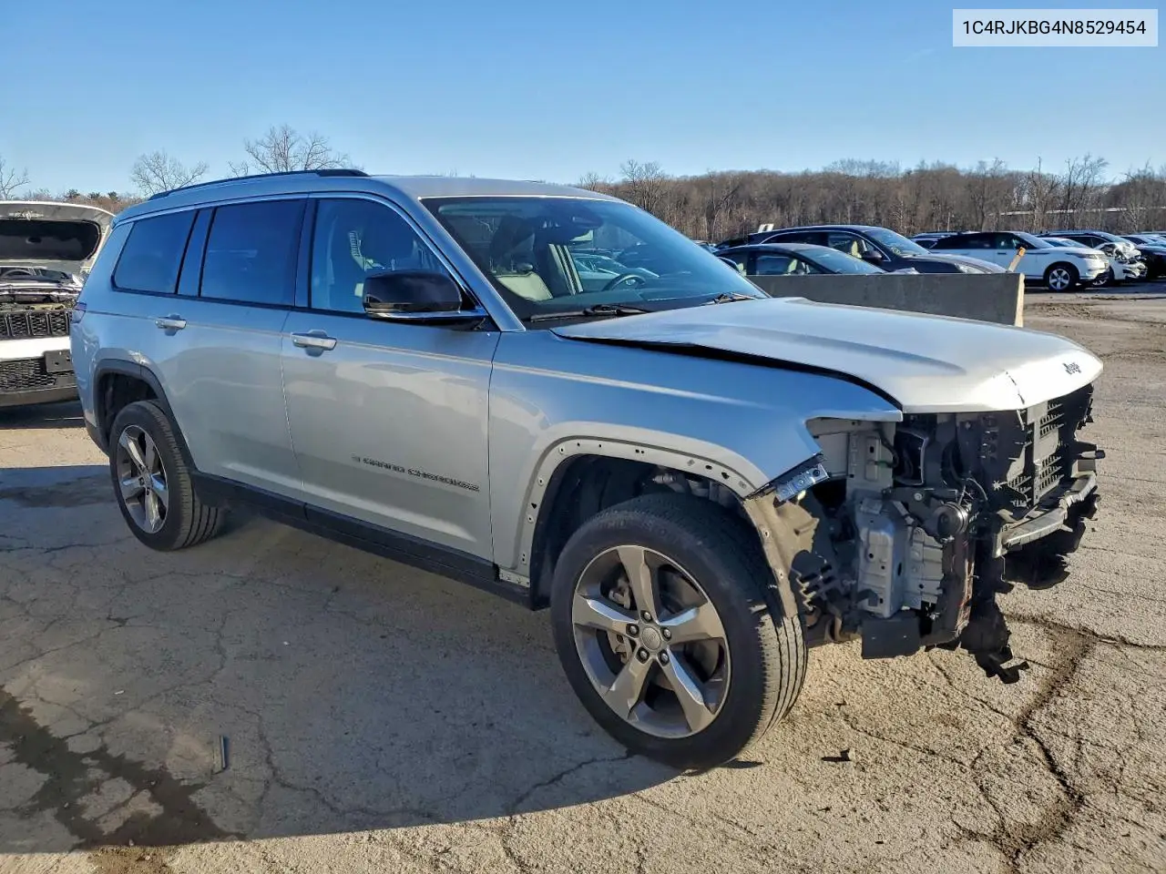 1C4RJKBG4N8529454 2022 Jeep Grand Cherokee L Limited