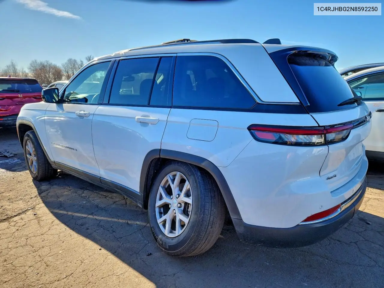1C4RJHBG2N8592250 2022 Jeep Grand Cherokee Limited