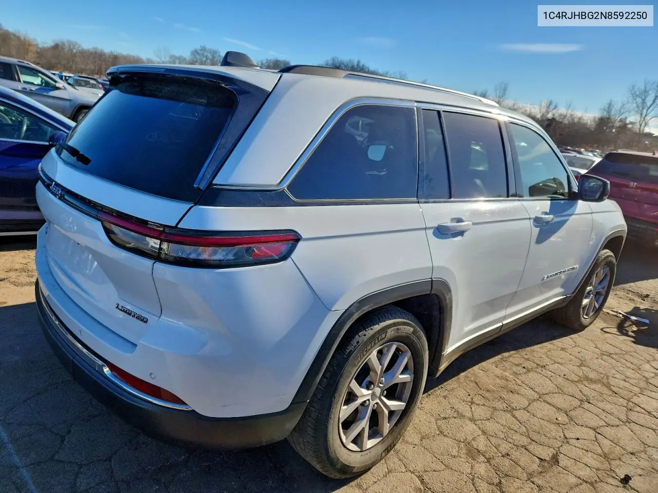 1C4RJHBG2N8592250 2022 Jeep Grand Cherokee Limited