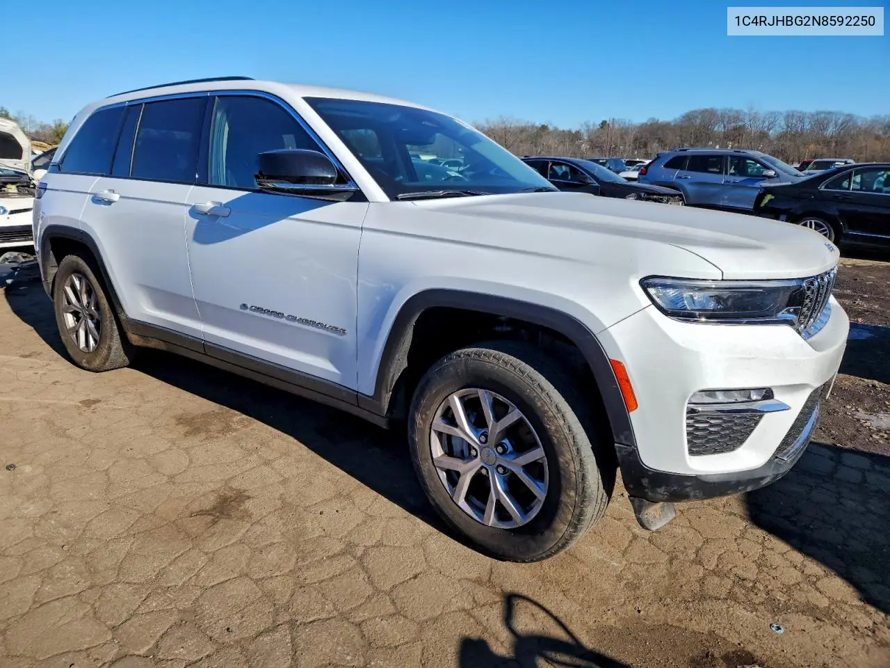 1C4RJHBG2N8592250 2022 Jeep Grand Cherokee Limited