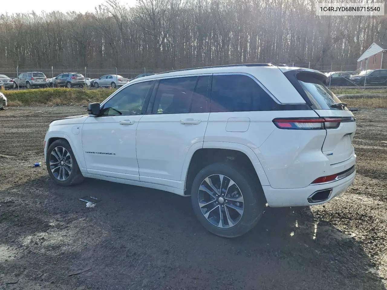 1C4RJYD68N8715540 2022 Jeep Grand Cherokee Overland 4Xe