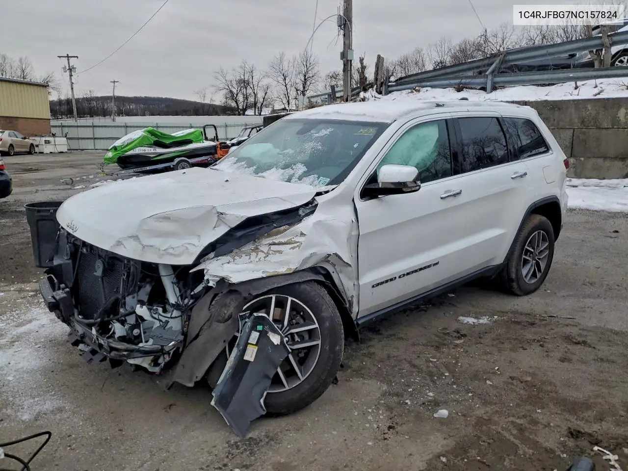 1C4RJFBG7NC157824 2022 Jeep Grand Cherokee Limited