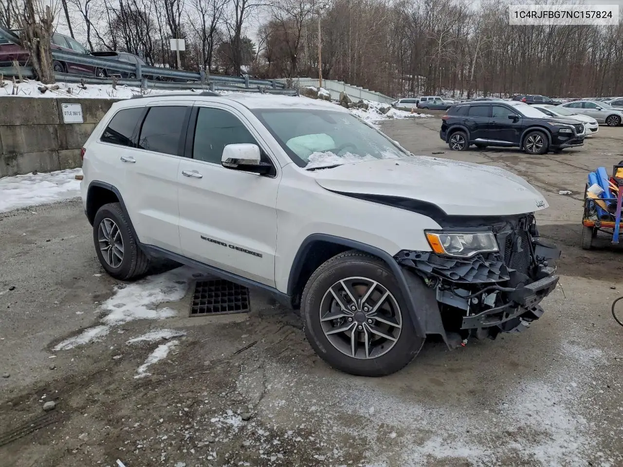 1C4RJFBG7NC157824 2022 Jeep Grand Cherokee Limited