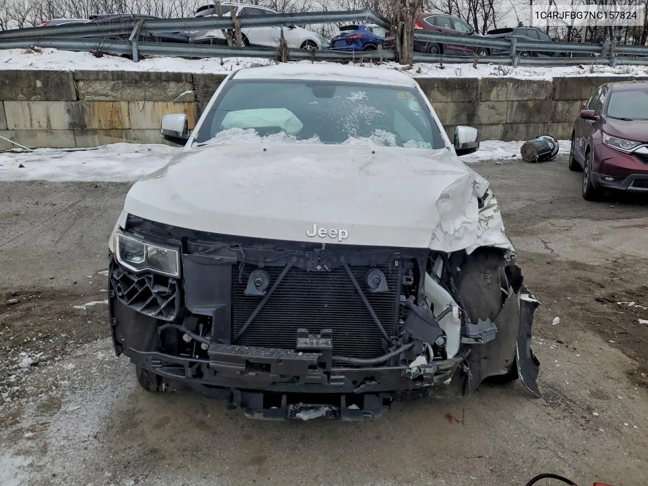 1C4RJFBG7NC157824 2022 Jeep Grand Cherokee Limited