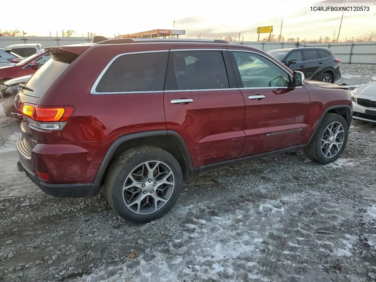 1C4RJFBGXNC120573 2022 Jeep Grand Cherokee Limited