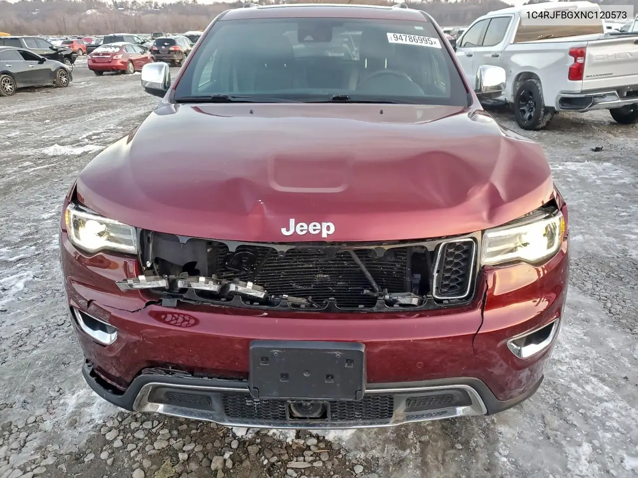 1C4RJFBGXNC120573 2022 Jeep Grand Cherokee Limited