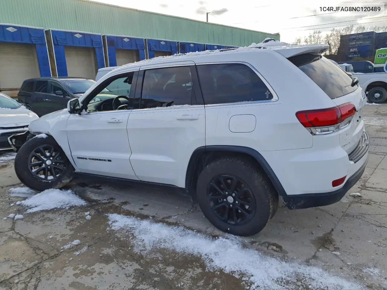 1C4RJFAG8NC120489 2022 Jeep Grand Cherokee Laredo E