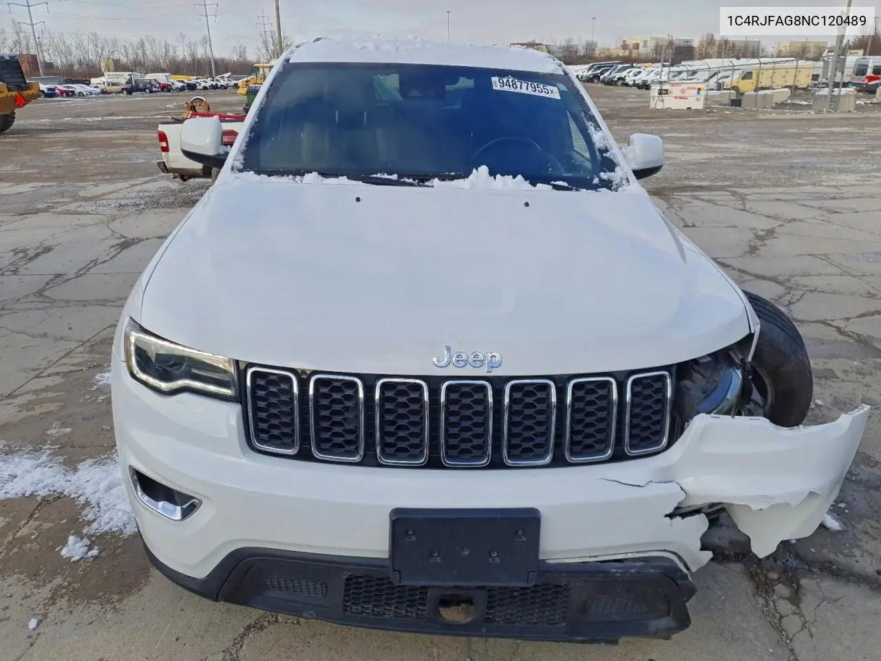 1C4RJFAG8NC120489 2022 Jeep Grand Cherokee Laredo E