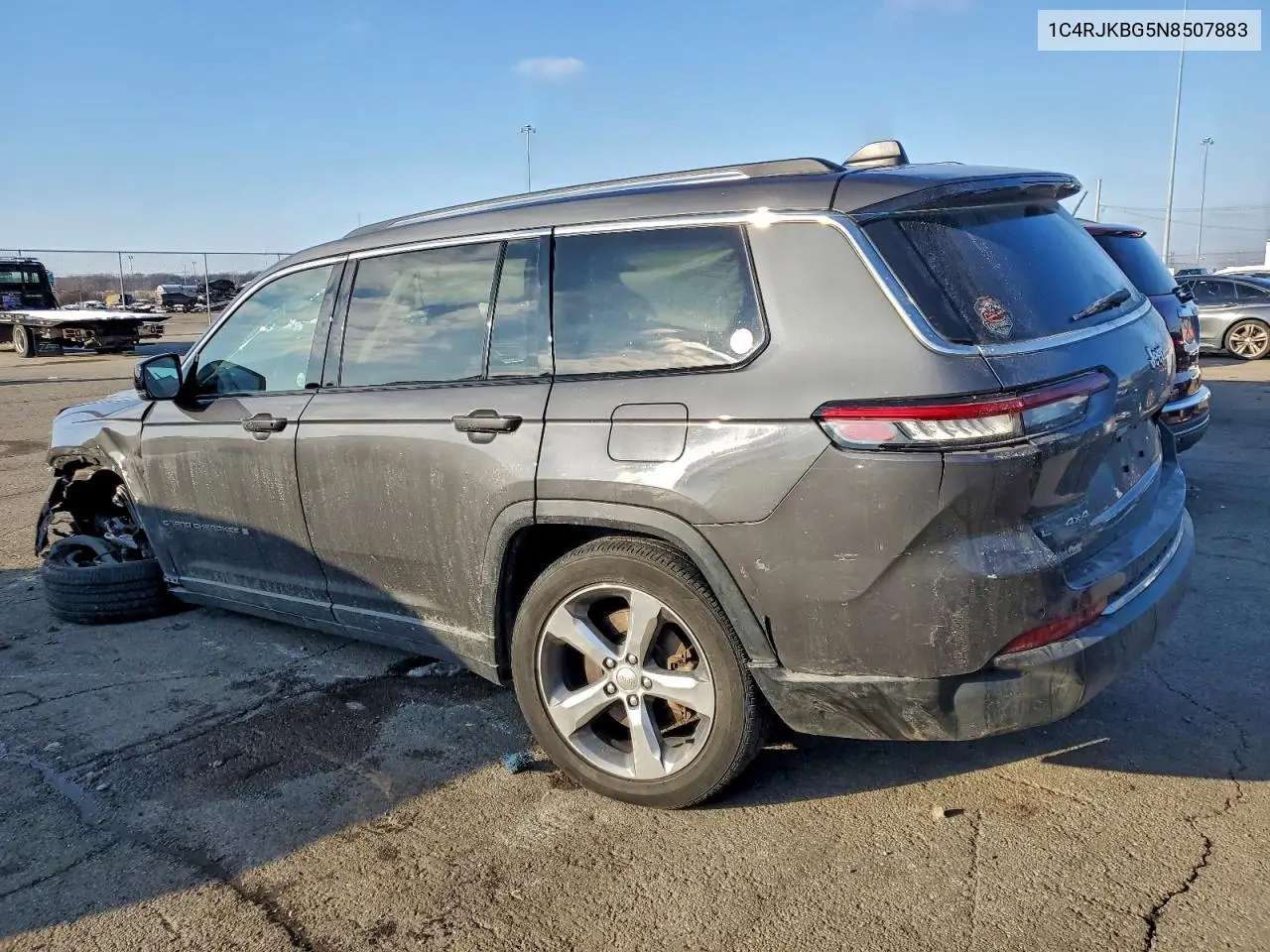 1C4RJKBG5N8507883 2022 Jeep Grand Cherokee L Limited