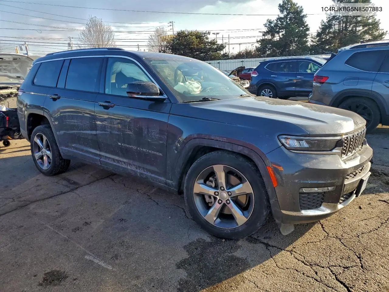 1C4RJKBG5N8507883 2022 Jeep Grand Cherokee L Limited