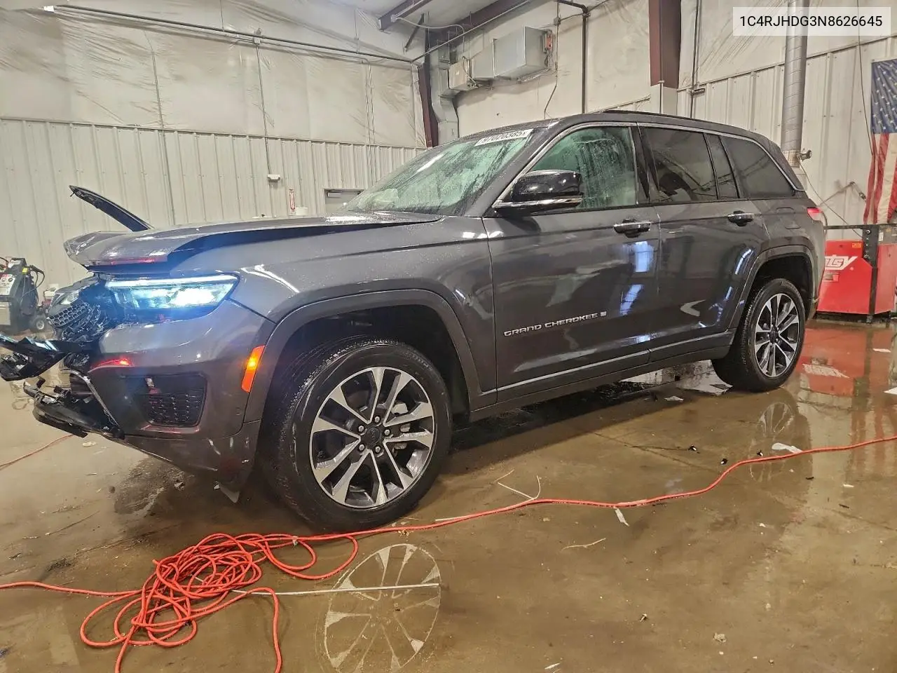 1C4RJHDG3N8626645 2022 Jeep Grand Cherokee Overland