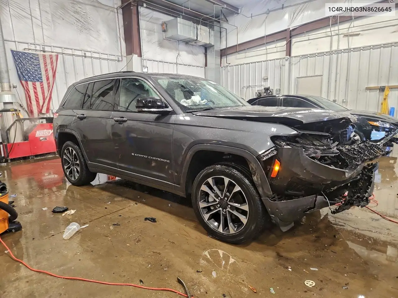1C4RJHDG3N8626645 2022 Jeep Grand Cherokee Overland