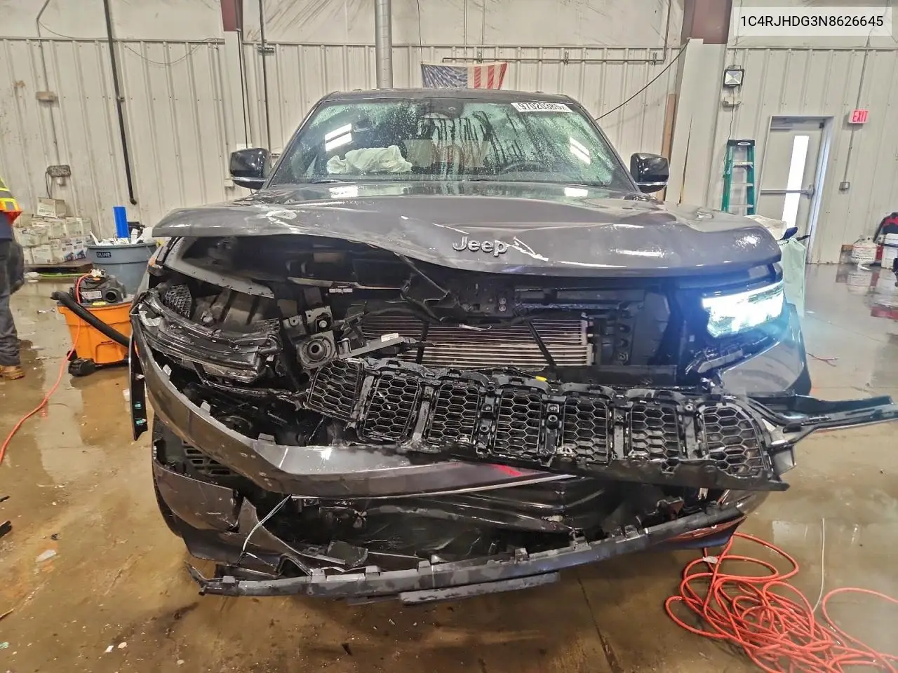 1C4RJHDG3N8626645 2022 Jeep Grand Cherokee Overland