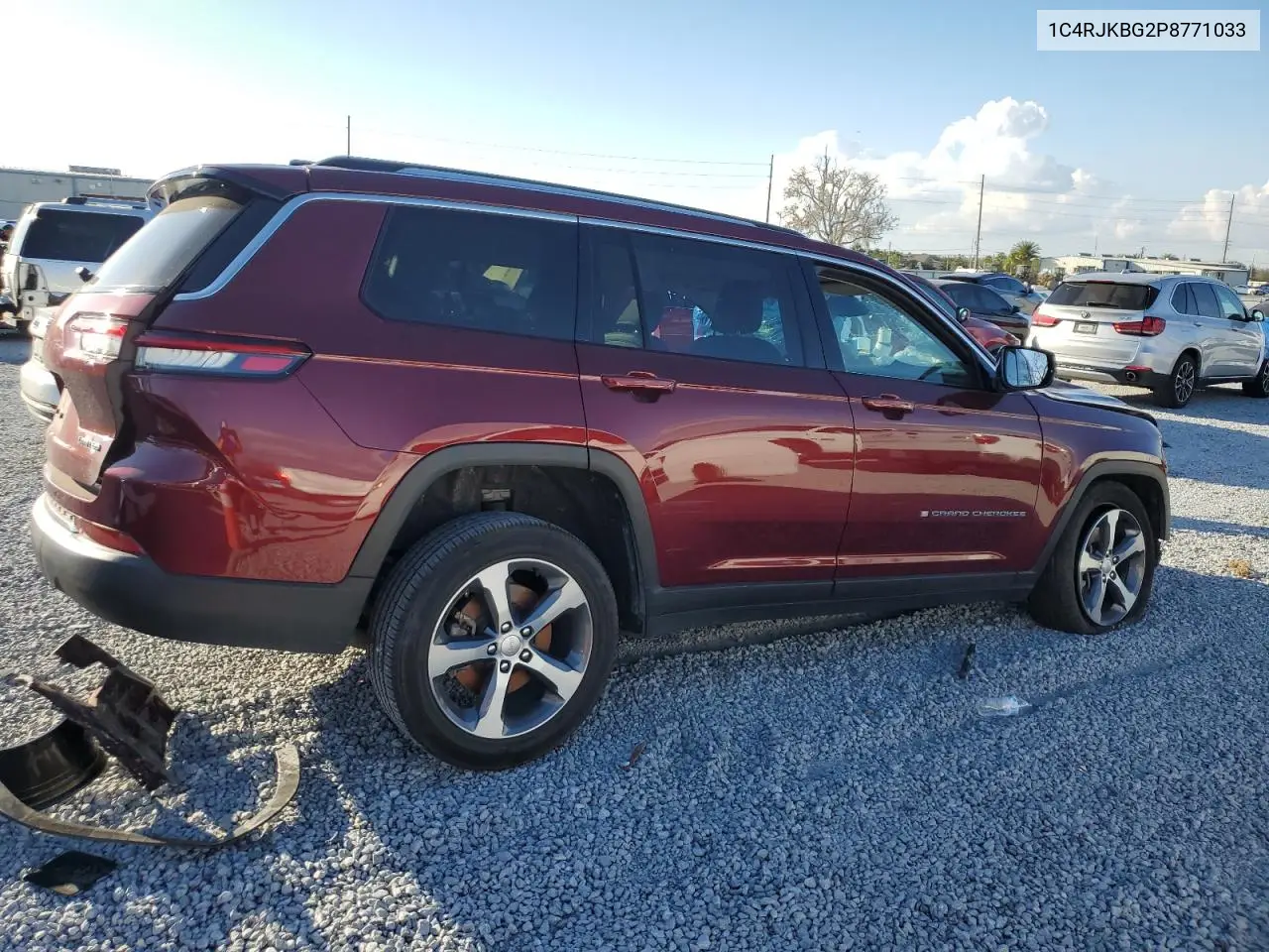 1C4RJKBG2P8771033 2023 Jeep Grand Cherokee L Limited