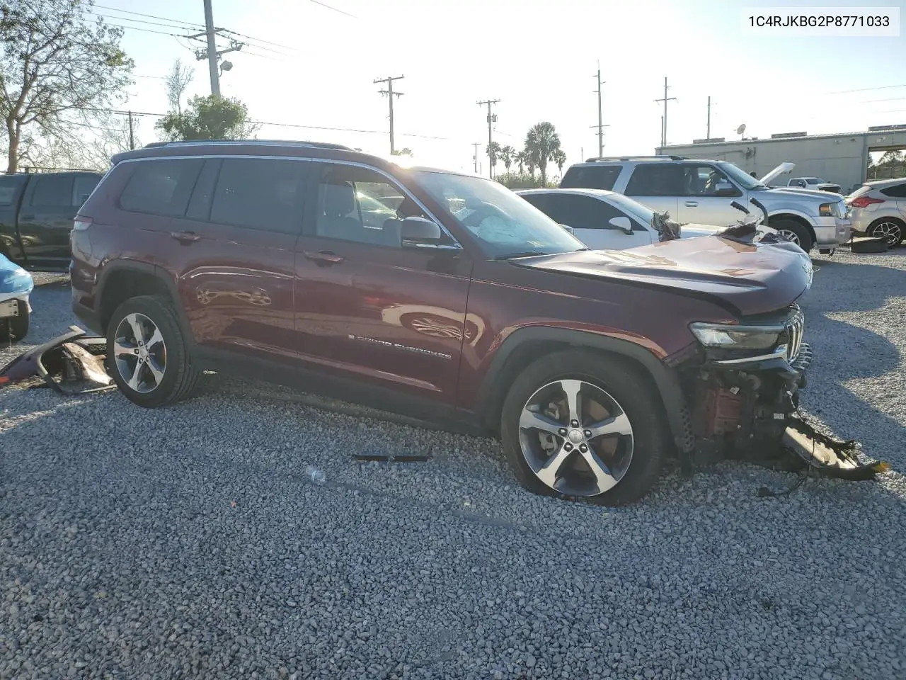 1C4RJKBG2P8771033 2023 Jeep Grand Cherokee L Limited
