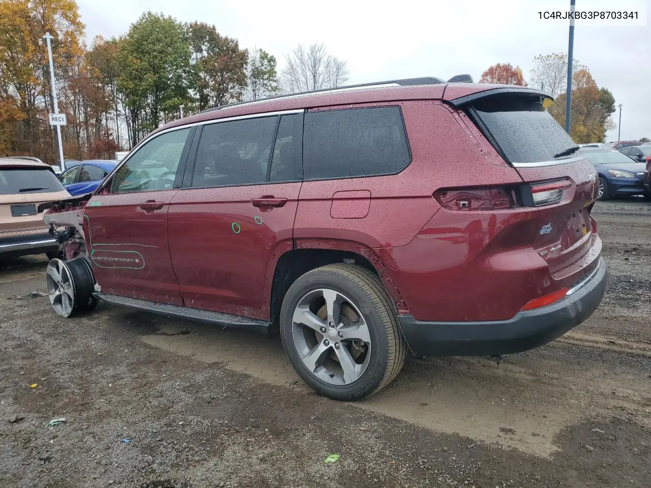 1C4RJKBG3P8703341 2023 Jeep Grand Cherokee L Limited