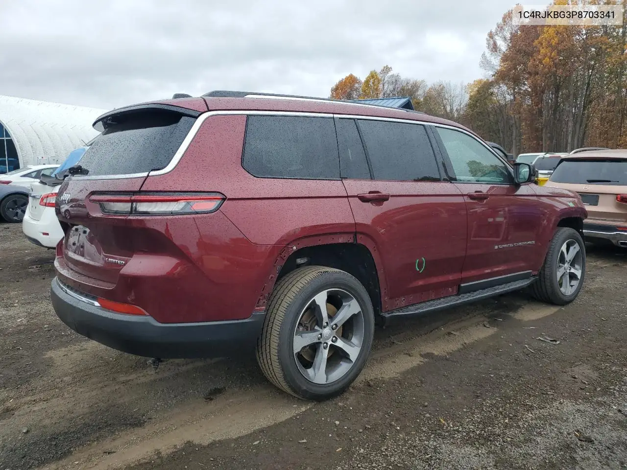 1C4RJKBG3P8703341 2023 Jeep Grand Cherokee L Limited