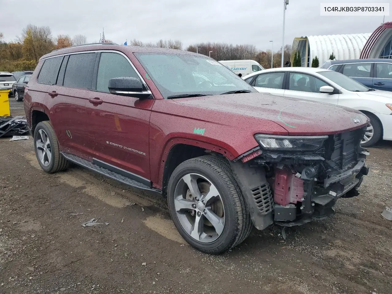 1C4RJKBG3P8703341 2023 Jeep Grand Cherokee L Limited