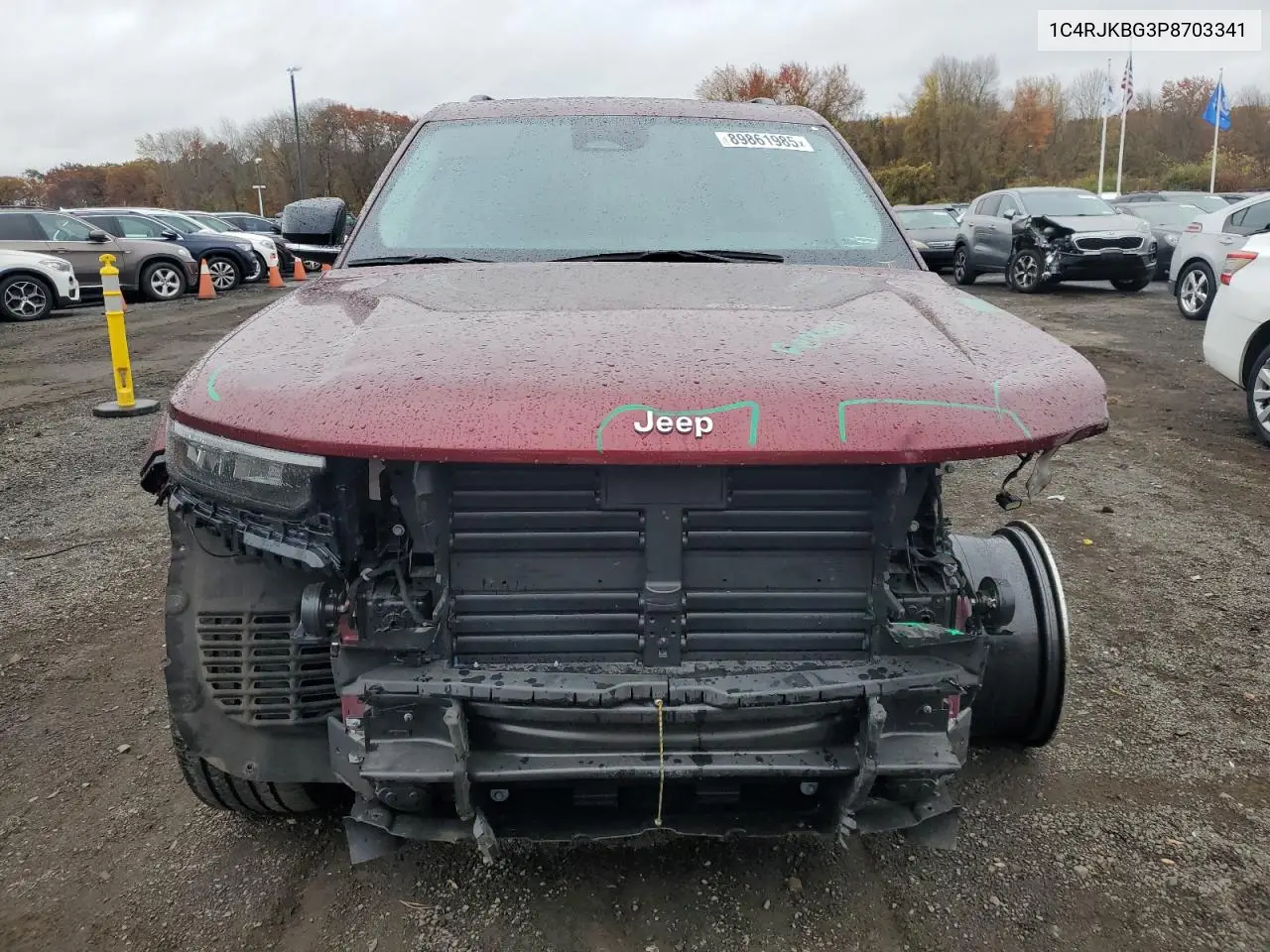 1C4RJKBG3P8703341 2023 Jeep Grand Cherokee L Limited